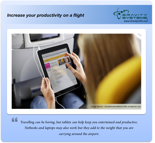 using tablets Increase your productivity on a flight resized 600